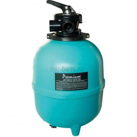 Песочный фильтр Premium CL, D 400 мм, 6.3 м3/ч, клапан сверху