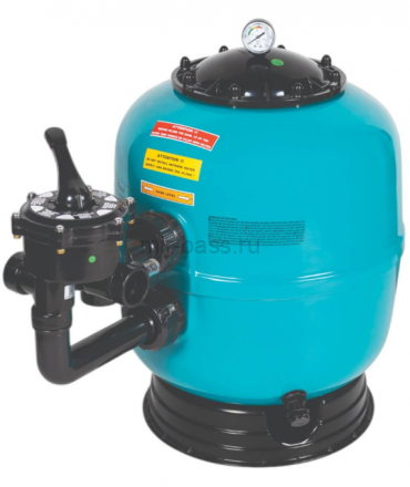 Фильтр  10м3/ч Gemas FILTREX 500мм с боковым вентилем 1 1/2" (021112)
