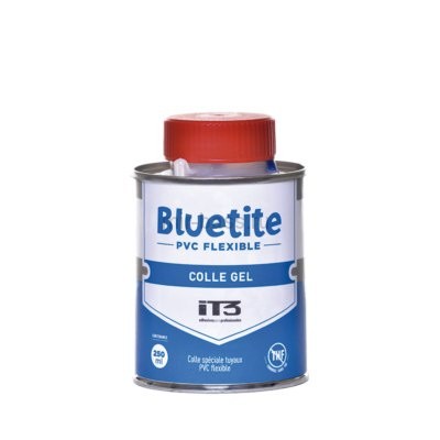 Клей Bluetite 0,5 л для полу жестких шлангов с кистью IT00204