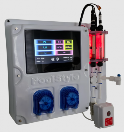 Станция дозирования и контроля PoolStyle Flipper pH/Rx/Cl, 2,2 л/ч, wi-fi (БН-220В) Станция дозирования и контроля PoolStyle Flipper pH/Rx/Cl, 2,2 л/ч, wi-fi (БН-220В)