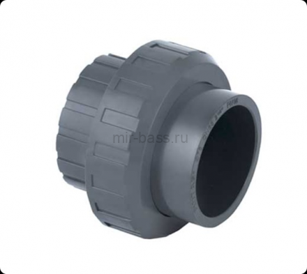 Муфта разборная ПВХ 90 под клей, PIMTAS, Турция 227 00 090 2 Муфта разборная ПВХ 90 под клей, PIMTAS, Турция 227 00 090 2