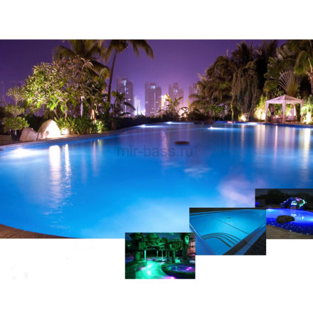 Прожектор ультратонкий светодиодный AquaViva LED029 546LED (33 Вт) RGB Прожектор ультратонкий светодиодный AquaViva LED029 546LED (33 Вт) RGB
