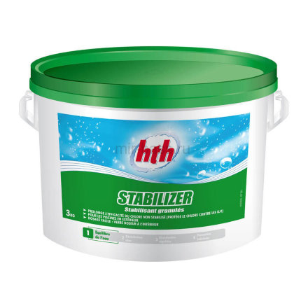 Стабилизатор хлора HTH в гранулах 3 кг