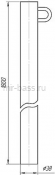 Стойка разворота AISI 316L