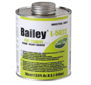 Клей для ПВХ (946мл) Bailey L-5023 до 300 мм