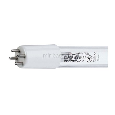 Лампа ультрафиолетовая Philips 75 Вт для Van Erp Timer UV-C 75000 E800902