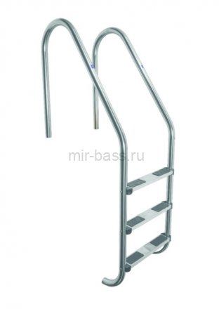 Лестница 3 ступени Gemas STANDARD AISI 316 (0312112)