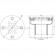 Форсунка Xenozone донная регулируемая Н200 д90 пленка AISI 316