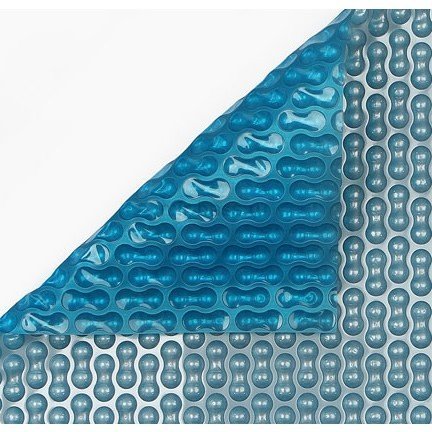 Пузырьковое плавающее покрытие GeoBubble Apollo голубой/серебрянный цвет 400 микр