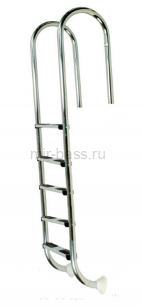 Лестница 5 ступеней Gemas U AISI 304 (0311214) Лестница 5 ступеней Gemas U AISI 304 (0311214)