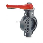 Затвор дисковый ПВХ 90, Hidroten, Испания 1009628 (СК0018_И)