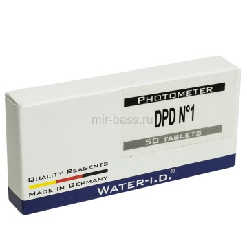 Таблетки DPD1 к фотометру PoolLab