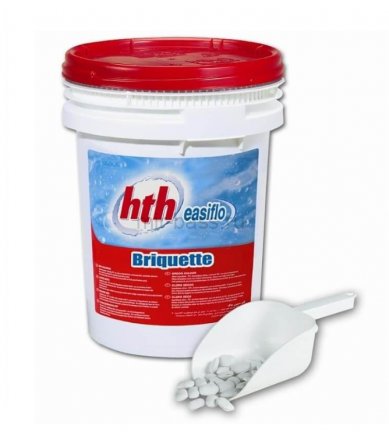 Гипохлорит кальция 25кг HTH BRIQUETTE пастилки хлора 7гр. (упак. 1шт.) (72299)						